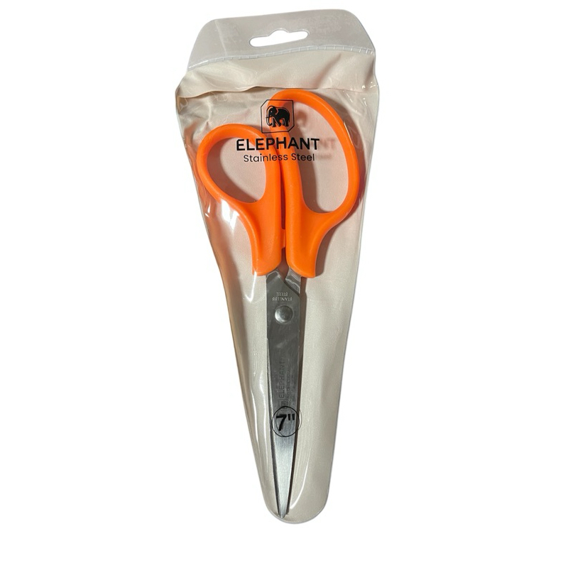 กรรไกร #7 (7 นิ้ว) ตราช้าง อันละ 39 บาท