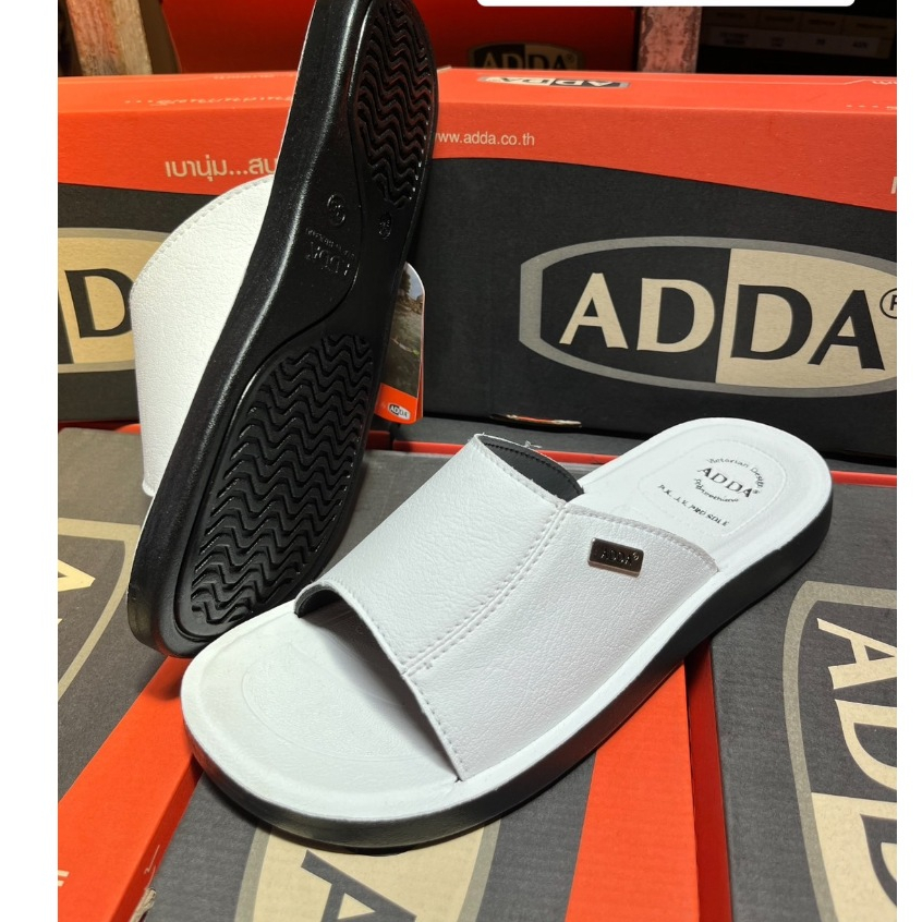 ADDA รองเท้าแตะแฟชั่น เพื่อสุขภาพ รุ่น AP-7Q04/AP-7Q13 นิ่มเบาใส่สบาย  พื้นแน่น ทนทาน Sz.38-45 (งานก