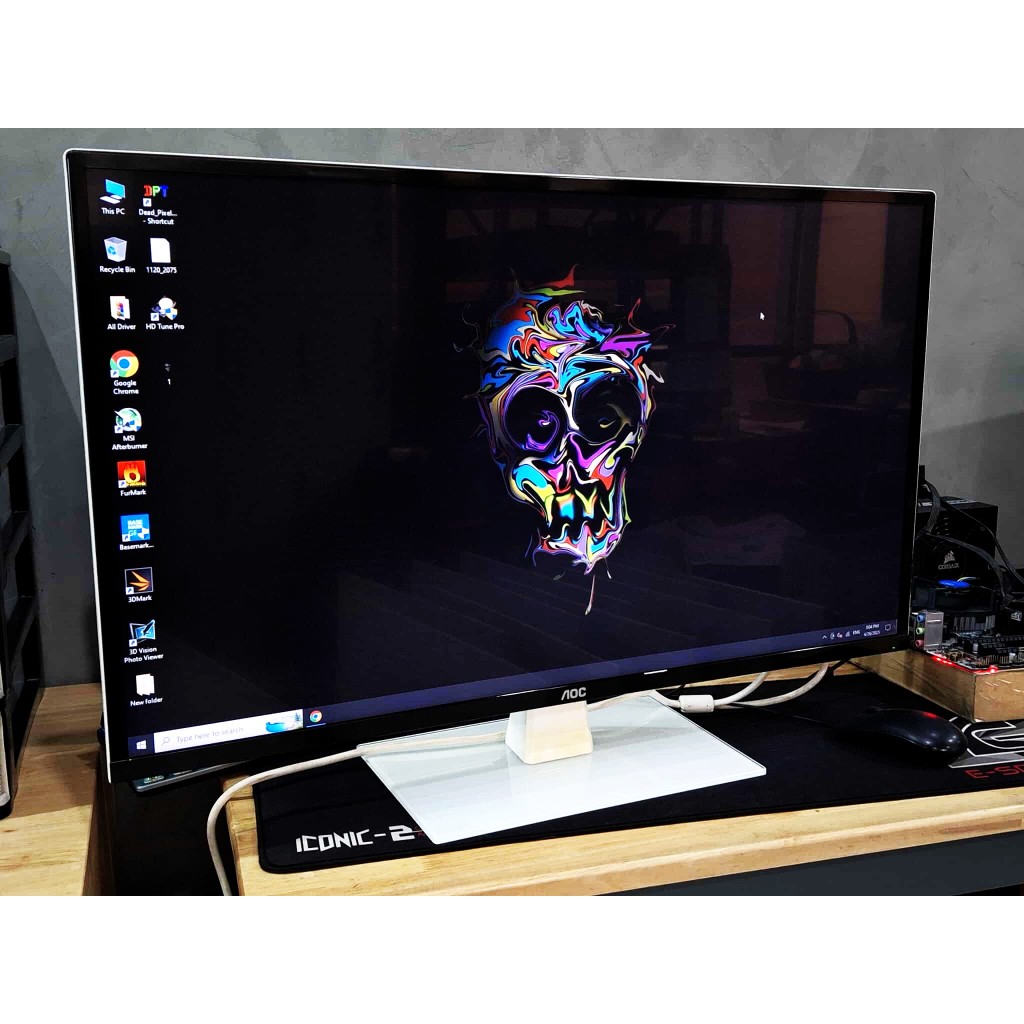 จอ AOC 32 นิ้ว มือสอง สภาพสวย โครตคุ้มครับ