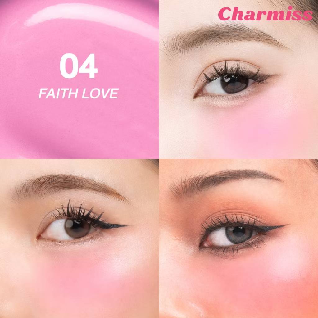 [ใหม่] Charmiss You Make Me Blush Liquid Blush On 3.5g ชาร์มิส บลัชน้ำมินิฮาร์ท รูปที่ 6