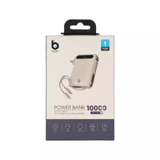 พาวเวอร์แบงค์ Blue Box 10000mAh built-in Lightning/Type-C PD22.5W EP-I109 Cream (CCC) by Banana IT
