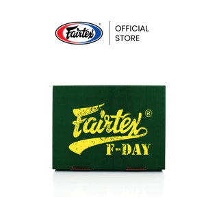 Fairtex นวมชกมวย BGV11 F-Day หนังไมโครไฟเบอร์ น้ำหนักเบา แม่นยำ กระชับข้อมือ นวมมวยพร้อมแพ็คเกจของขวัญ | Boxing Gloves