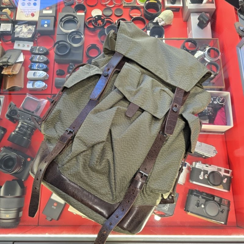 Wotancraft Salt & Pepper Canvas Backpack 15L