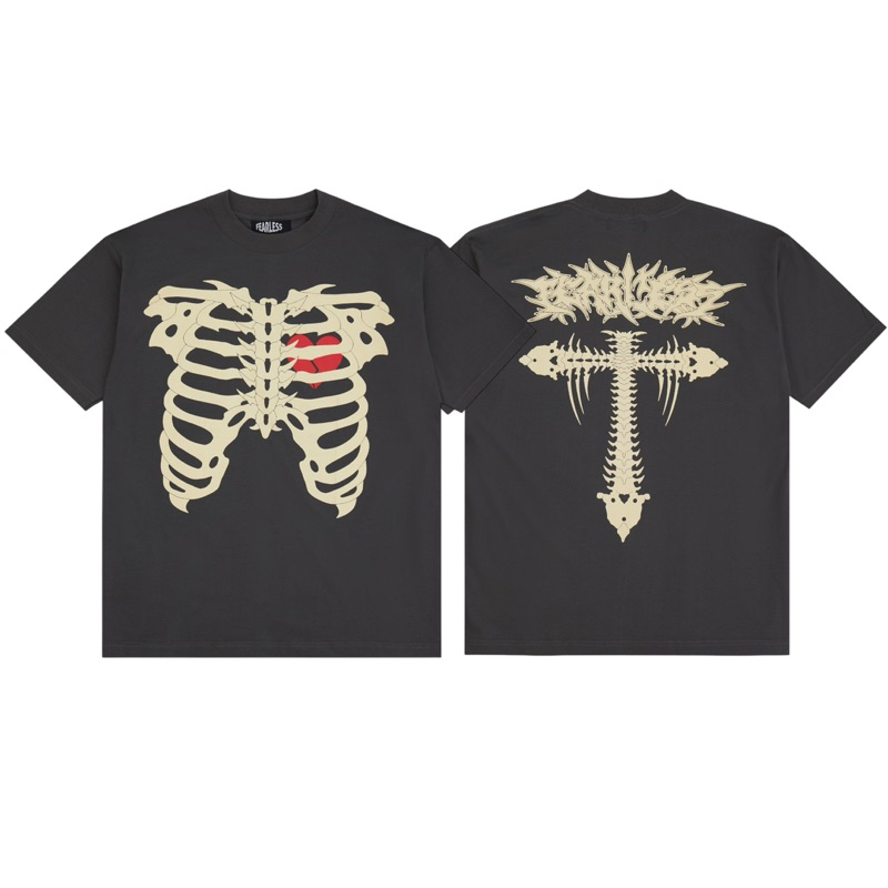 Fearless เสื้อยืดแขนสั้น Bone Demon T-Shirt