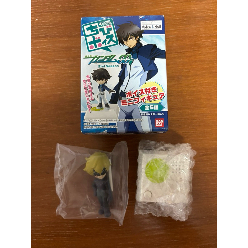 bandai Chibi Voice - Mr. BUSHIDO แกะเช๊คตัวละคร gundam oo