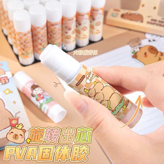กาวแท่งพกพา กาว กาวหลอด glue stick กาวสองหน้า การ์ตูน เกาหลี ใช้ง่าย อุปกรณ์การเรียน ของแจก กาวน้ำใส