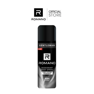 (สเปรย์ 48H) 150ml. Romano Deodorant Spray โรมาโน่ สเปรย์ระงับกลิ่นกาย