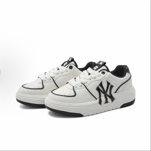 MLB Chunky Liner Pu Snique charm Sneakers รองเท้าผ้าใบ