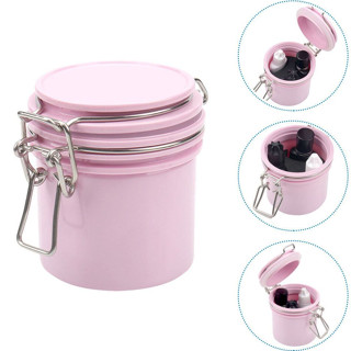 [ร้านในไทย] กระปุกเก็บกาวต่อขนตา กระปุกสุญญากาศ ถังเก็บกาวต่…