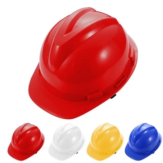 หมวกวิศวะ หมวกเซฟตี้ หมวกนิรภัย Safety Helmet พร้อมสายรัดคาง