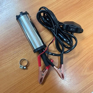 ปั๊มจุ่มไฟฟ้า 12V DC แบบพกพาสำหรับสูบน้ำมันดีเซลปั๊มถ่ายเทน้ำปั้มน้ํา 12v ปั้มน้ำมันไฟฟ้า ปั้มน้ำ
