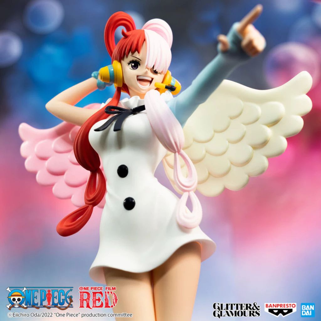 🎤ไม่มีกล่อง/ไม่แกะซีล🎤 FIGURE : Banpresto One Piece Film Red Glitter & Glamours - Uta -