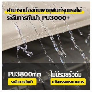 【รับประกัน10ปี】เต็นท์ขายของ เต้นขายของ2×2 3x3 3x6m ผ้าใบหนา2800Dฉบับหนา เต็นท์จอดรถ เต็นท์พับได้ ผ้าเต้นท์ ผ้ากันแดดเคลื