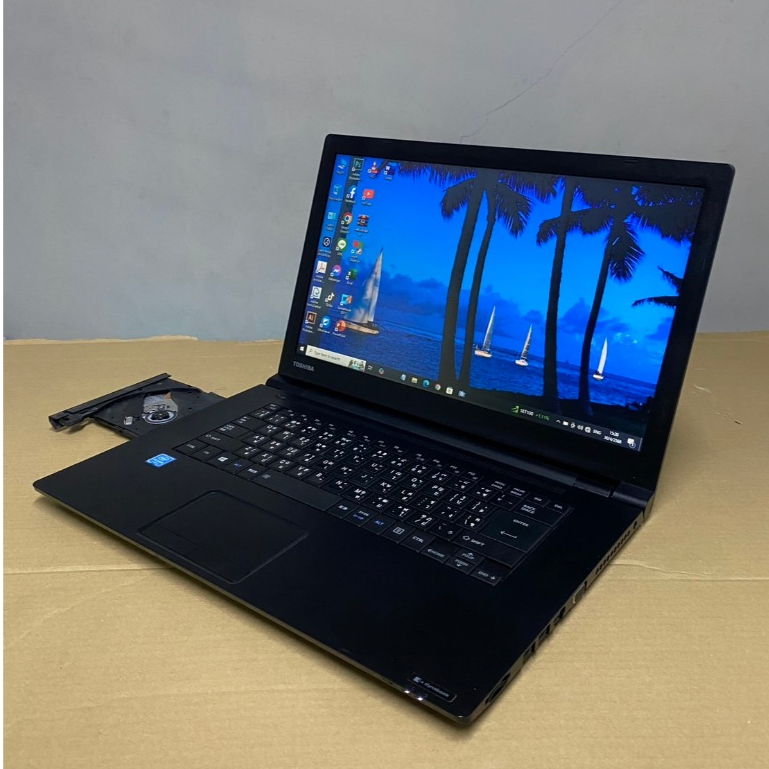 โน๊ตบุ๊คมือสอง Notebook TOSHIBA B65/M Celeron 3865U(RAM:4-8GB/SSD:128GB) ขนาด 15.6นิ้ว