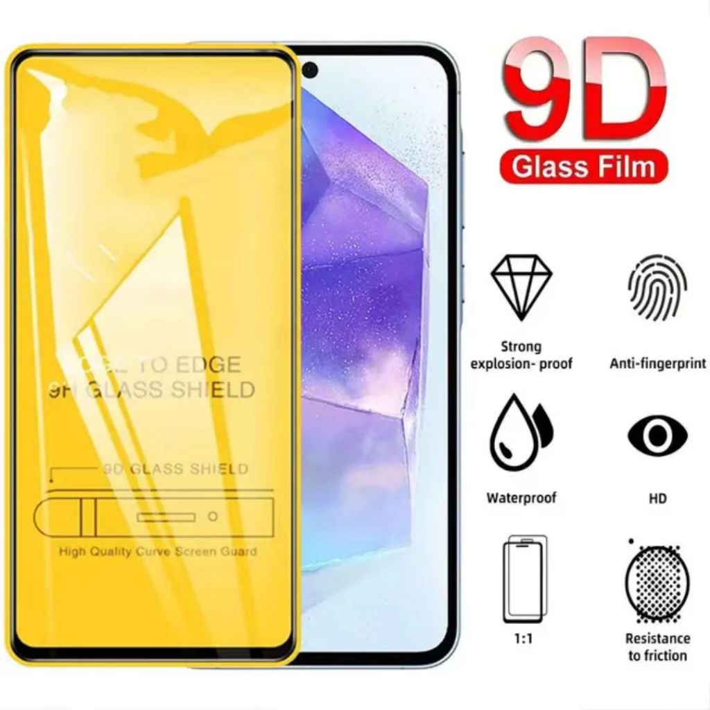 ฟิล์มกระจก สำหรับ Vivo Y29 Y29S Y39 Y04 เต็มจอ ใส บอบดำ