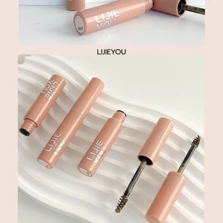 LIJIEYOU 6012 มาสคาร่าปัดคิ้ว 3มิติ มาสคาร่าคิ้ว มาสคาร่าคิ้วตั้ง ปัดไรผม โทนน้ำตาล กันน้ำ กันเหงื่อ ติดทนตลอดทั้งวัน