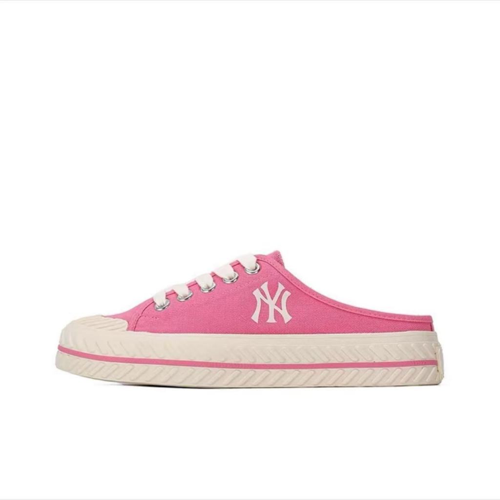 ของแท้ 100% MLB Playball Origin Mule รองเท้าแตะ รองเท้าเปิดส้น MLB รองเท้า รองเท้าผ้าใบ