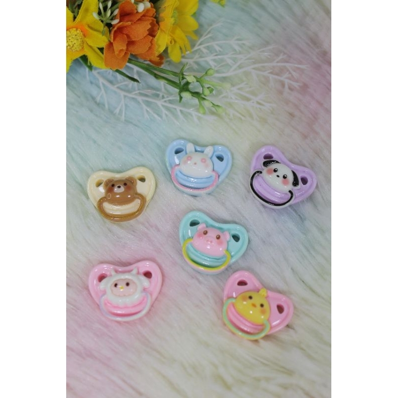 พร้อมส่ง‼️เรซิ่นจุกหลอก/จุกนมสำหรับตกแต่งตุ๊กตาขนาดใหญ่ จุกปลอมตุ๊กตา จุกหลอกตุ๊กตา