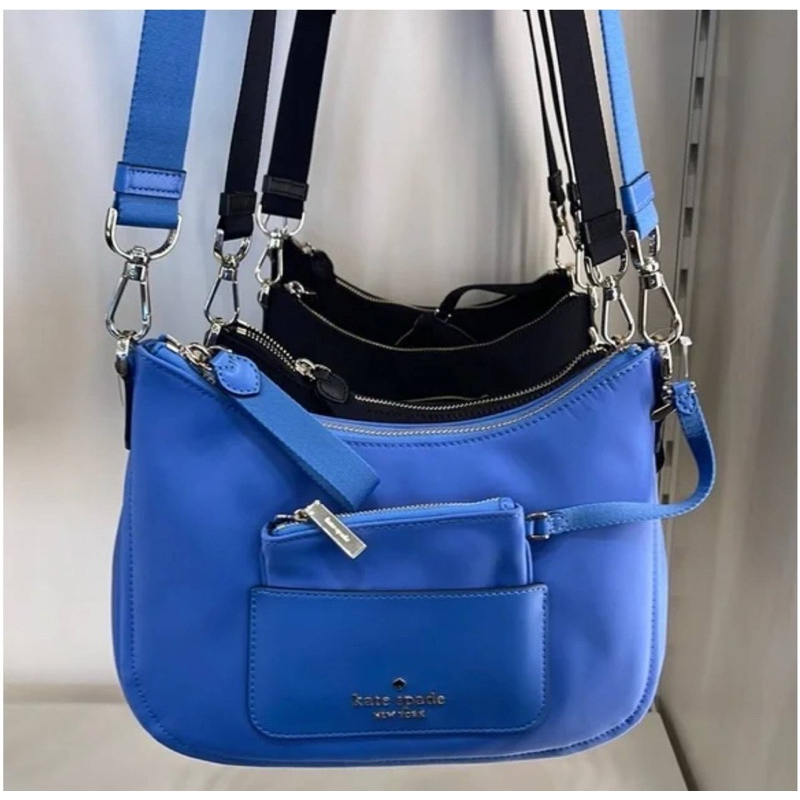 🎀 (สด-ผ่อน) กระเป๋าไนลอน K8117 Kate Spade Chelsea the little better nylon