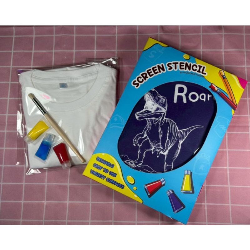 Box set Screen Stencil เสื้อ : ธีมผู้ชาย