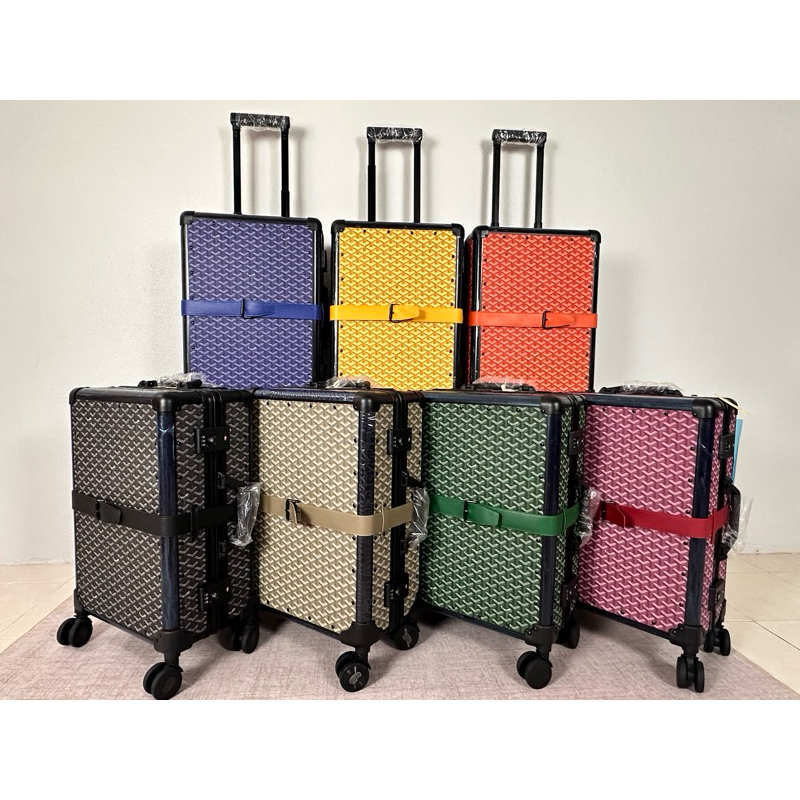 กระเป๋าเดินทาง ล้อลาก G Y 20 นิ้ว 7 สี ขอบอลูมิเนียม