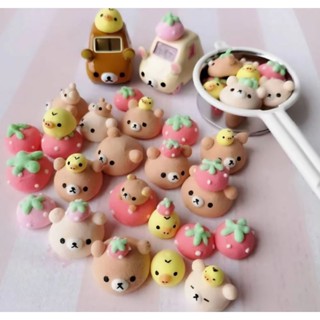 มาร์ชเมลโล่ตกแต่งขนม เค้ก คัพเค้ก เครื่องดื่ม (ริลัคคุมะ)