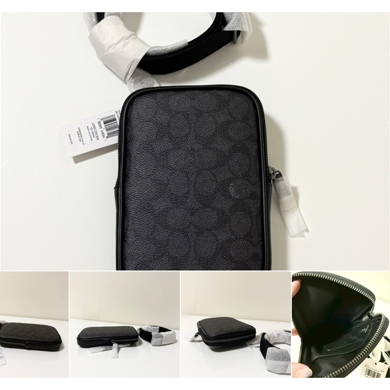 สะพายชาย CO912 ADEN CROSSBODY IN SIGNATURE CANVAS CW364