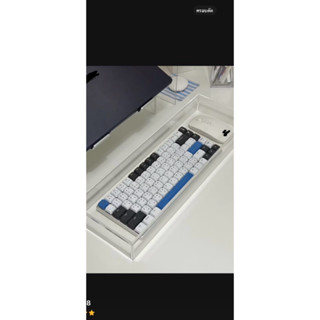 📌🇹🇭(ออกvat)ผลิตเองกล่องครอบถึงโต้ะวางคีย์บอร์ด(หนา)เจาะช่องก…