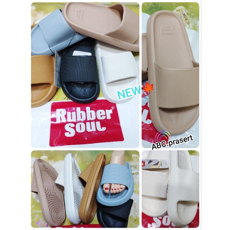 รองเท้าRubber Soul,RBS-7,แตะสวมนุ่ม,เบา,สวย,คลาสิค