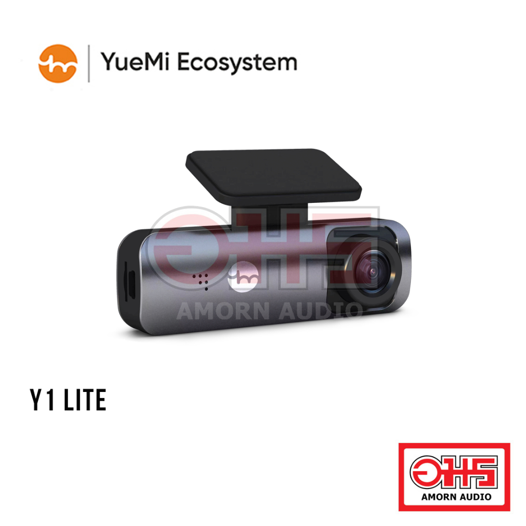 YueMi Ecosystem | Y1 Lite | Dash Cam Car Camera กล้องติดรถยนต์ กล้องติดรถ ความละเอียด 1080P | AMORNA