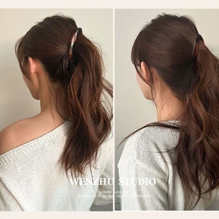 พร้อมส่ง!🇹🇭 ราคา/ชิ้น กิ๊บหวีมัดผม กิ๊บกล้วย หวีคีบผมหนา ดีไซน์เรียบหรู ใช้ได้ทั้งผมยาว/ผมสั้น วัสดุแข็งแรง ยืดหยุ่นดี