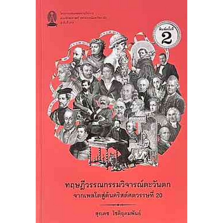 Chulabook|c112|หนังสือ|ทฤษฎีวรรณกรรมวิจารณ์ตะวันตก จากเพลโตสู่ต้นคริสต์ศตวรรษที่ 20 9786164079960