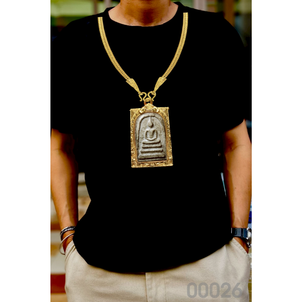 เสื้อยืดสกรีนลาย " สร้อยพระ 1 องค์ " เสื้อยืดผ้า COTTON 100% เสื้อยืดคอตตอน 100% เสื้อยืดผ้าฝ้าย 100%