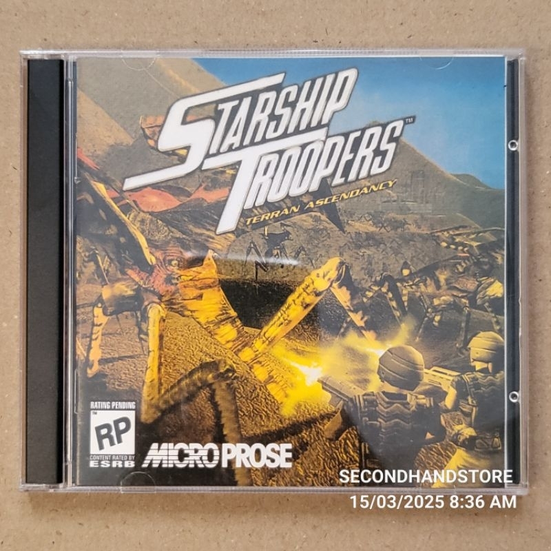 เกมพีซี CD-ROM STARSHIP TROOPER TERRAN ASCENDANCY (IMPORT) #CDROM