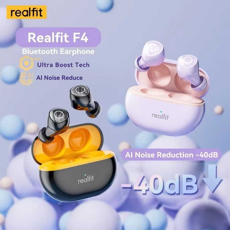 หูฟังบลูทูธ หูฟังไร้สาย Realfit F4 ANC, Sound By KFG, Onikuma T308, Redmi Buds 3 Lite, Pro60 [k]🎧🎧