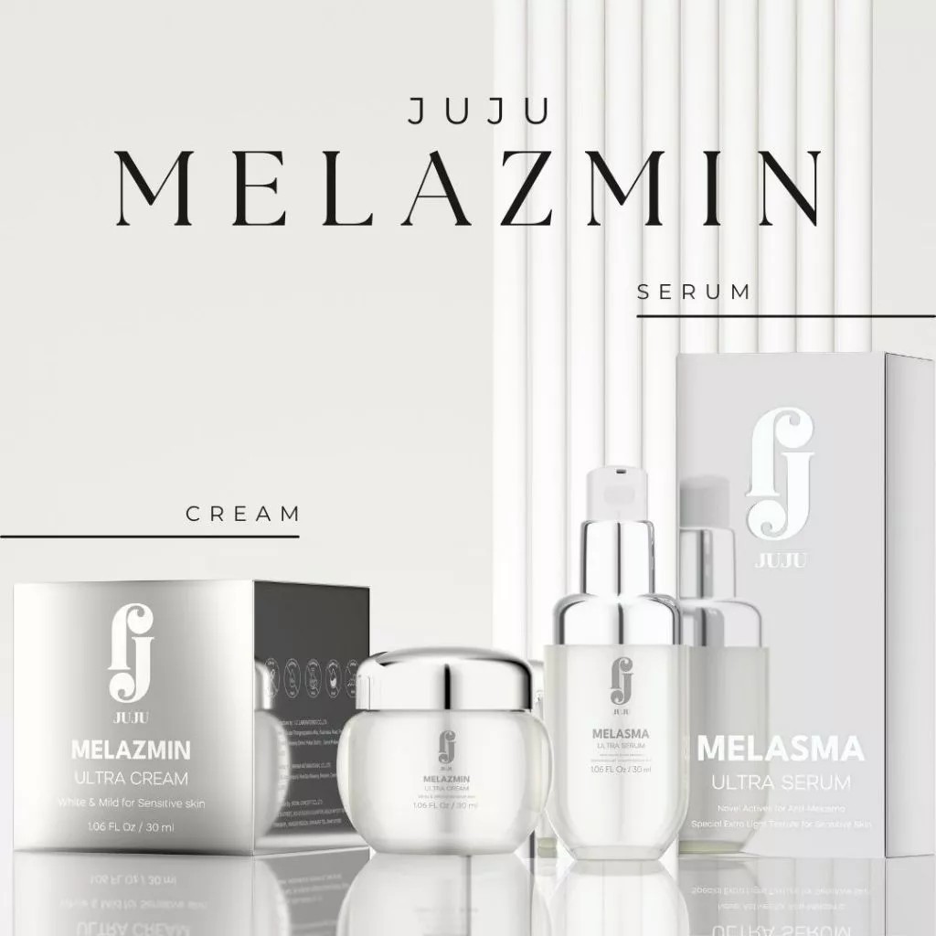 DUO SET (2 ชิ้น) JUJU MELAZMIN CREAM + JUJU MELAZMA SERUM
