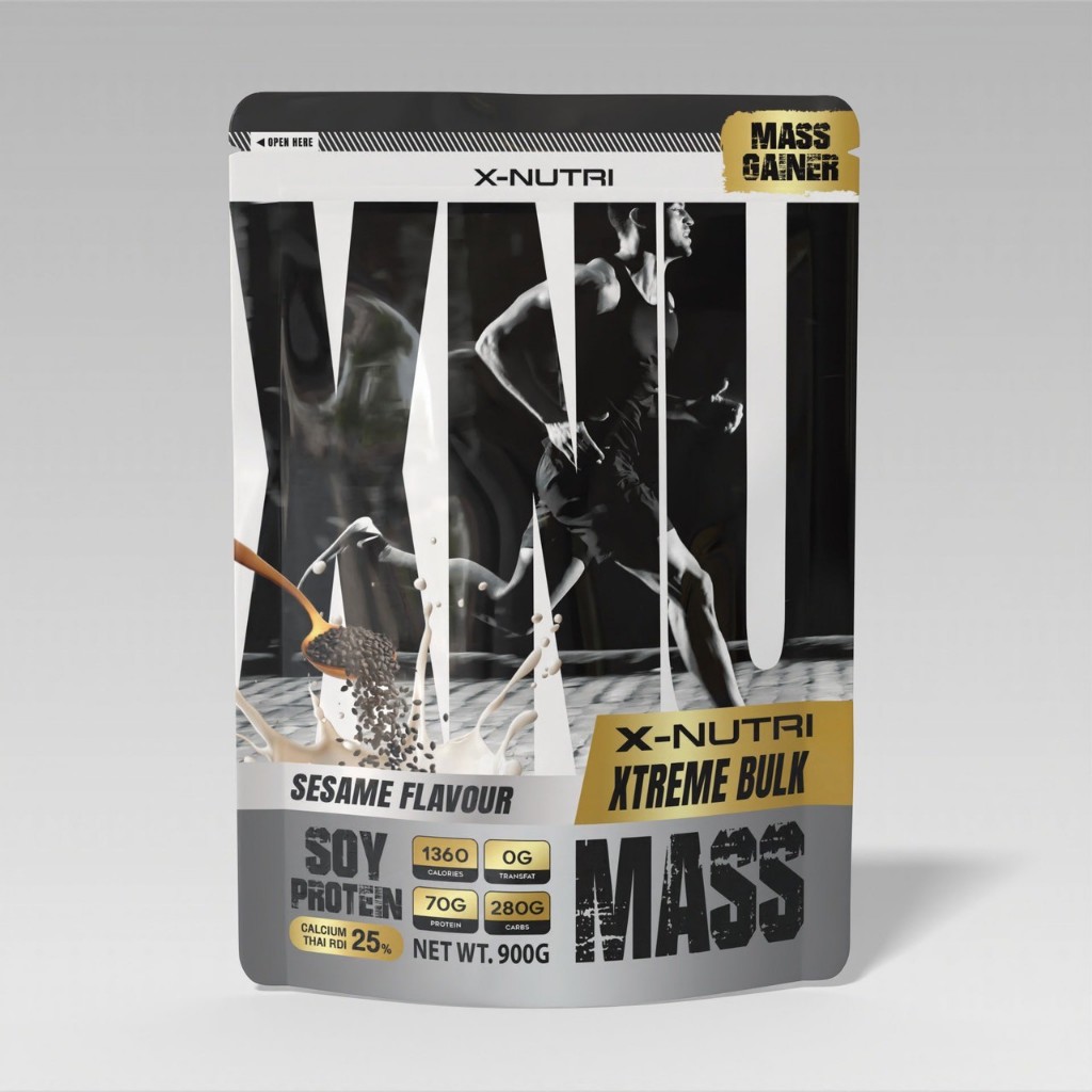 XNU SESAME XTREME BULK Mass Soy Protein SESAME FLAVOUR Gainer 900g