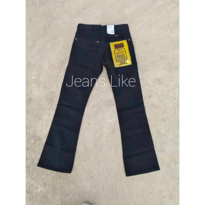 กางเกงยีนส์แรงเลอร์ขาม้า(Wrangler)ผ้าหนังไก่เป้ากระดุมพร้อมส่ง