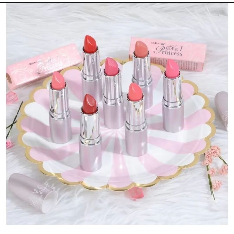 ลิปสติก มิสทีน นัมเบอร์วัน พริ๊นเซส ขนาด 3.7 กรัม / Mistine No.1 Princess Lipstick 3.7 g.