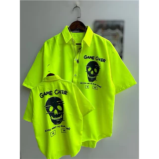 เสื้อเชิ้ตนีออนสะท้อนแสง