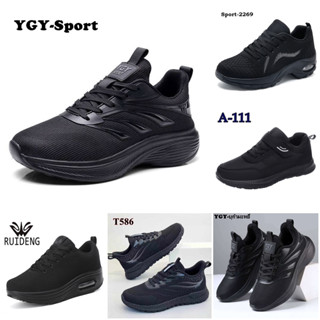 รองเท้า สีดำล้วนไซส์ใหญ่  ใส่ทำงาน ใส่เดิน ใส่ออกกำลังกาย พื…