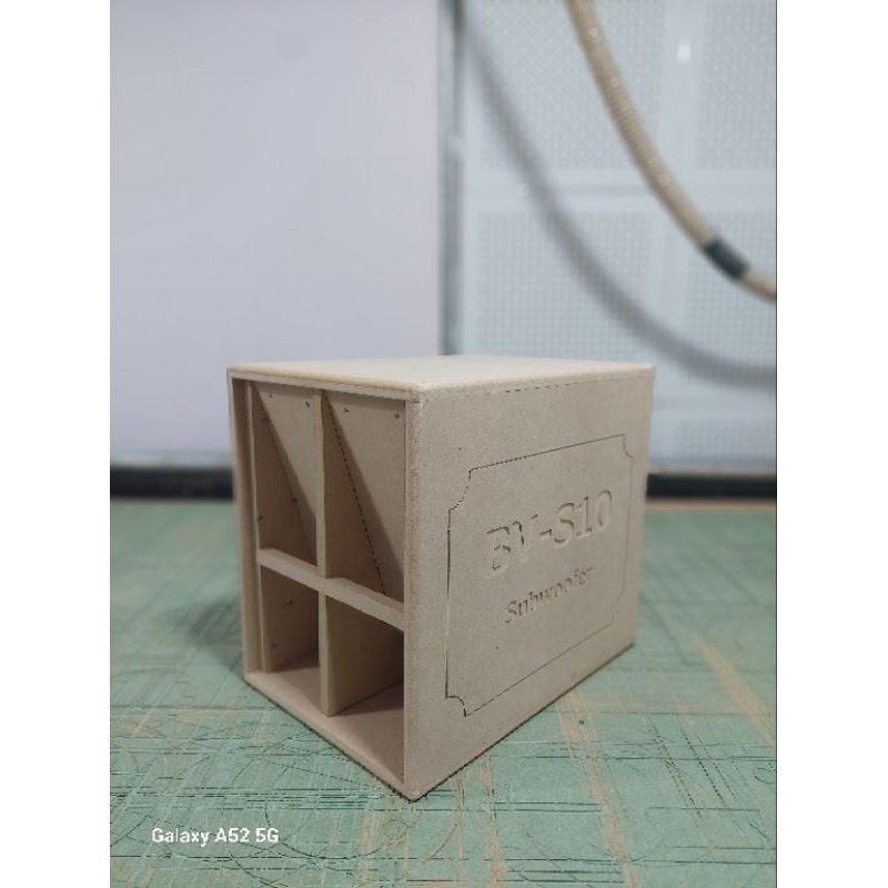 ตู้เปล่า BV 10นิ้ว ไม้MDF 15mm กxยxส 35x45x41cm