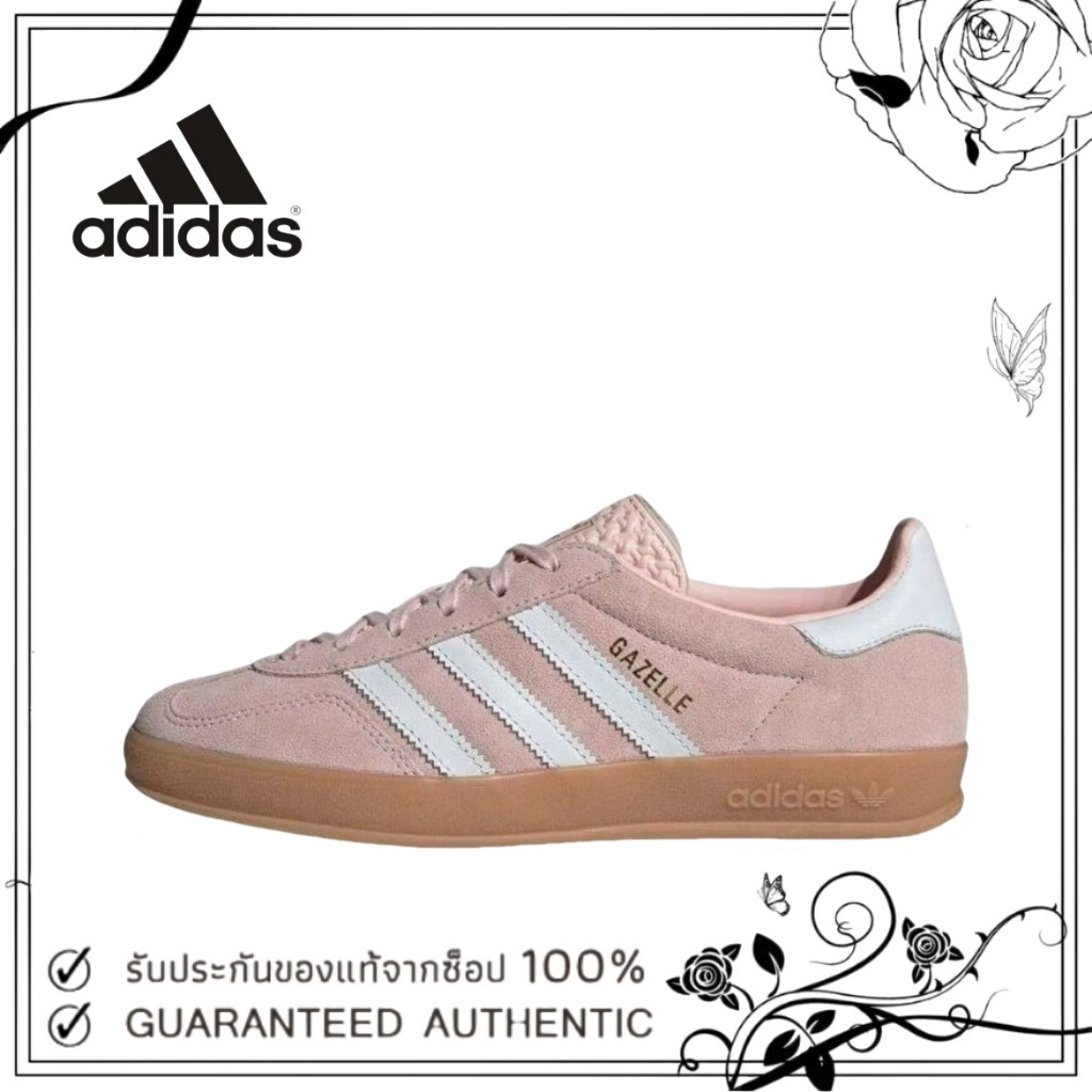 💕ของแท้ 100 %💕 adidas originals Samba OG IH5484 Pink/White/brown