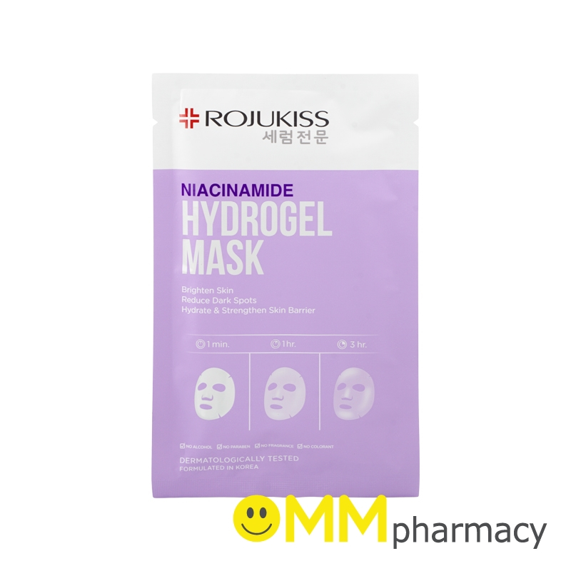 ROJUKISS NIACINAMIDE HYDROGEL MASK 33G.