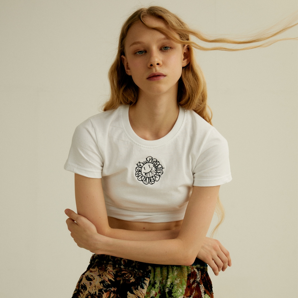 MOON.NONAME :  Molon เสื้อยืดเบบี้ที ปักลาย