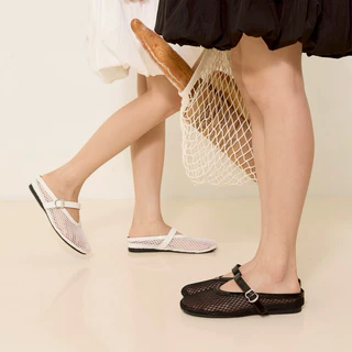 (พร้อมส่ง)Lenny รองเท้าตาข่ายเปิดส้น Size 35-41 (331-1) *โปรดอ่านรายละเอียดก่อนสั่ง*
