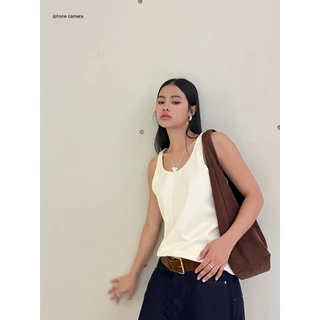 Luna satin tank เสื้อกล้ามผ้าซาติน