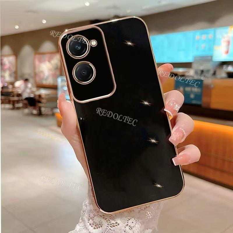 เคสโทรศัพท์ Xiaomi Redmi 15 15C A5 / Poco C71 C85 เคส ขอบตรง ป้องกันเลนส