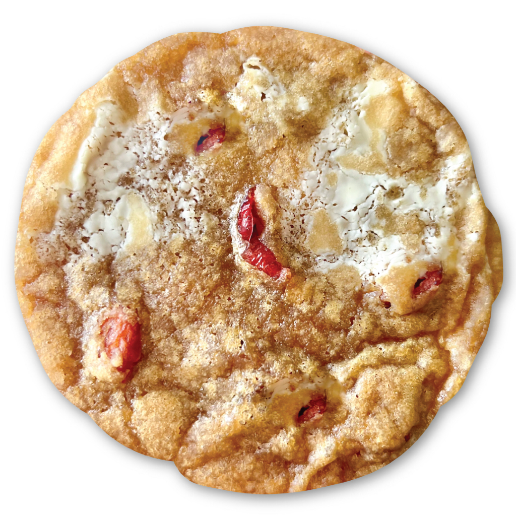 HOLY THIN Chewy Cranberry White Chocolate Cookie 1pc.