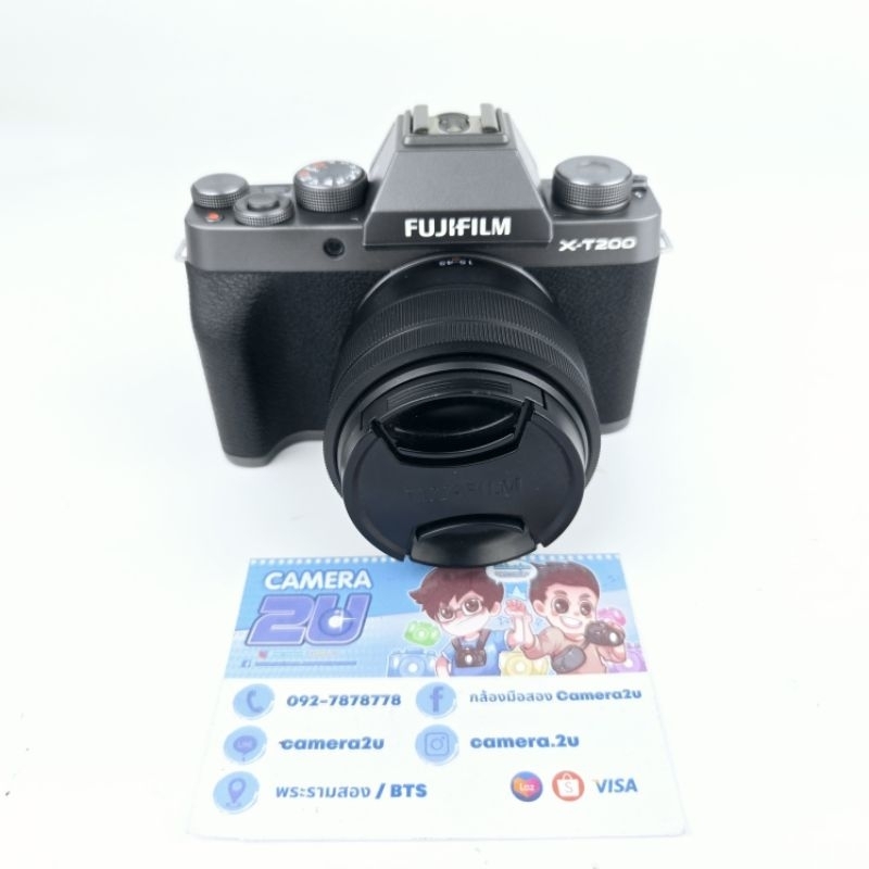 FUJIFILM XT200 + XC 15-45 used